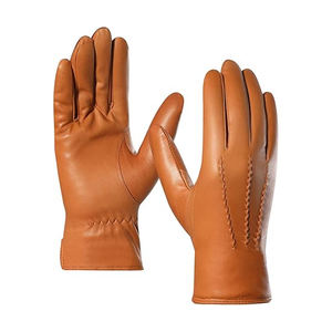 Gants en cuir véritable 100% de haute qualité, respirants, à doigts complets, nouveau style, prix de gros personnalisé, pour le cyclisme quotidien et les fêtes - Product Image 1