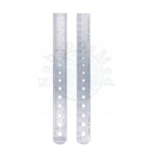 Juego de Instrumentos Quirúrgicos para Medición Manual de Alambres Ortopédicos K-Wire, Calibrador de Acero Inoxidable, Regla y Guía de Tallas para Alambres Steinmann y Varillas - Product Image 2