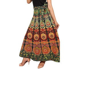 กระโปรงสั้นผ้าไหมสไตล์โบฮีเมียนเดรสลำลองทันสมัยและสวมใส่สบายสำหรับทุกฤดูกาล - Product Image 1