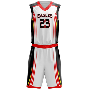 Tenue de basket respirante pour équipe : Maillot et short de sport pour jeunes, uniforme d'entraînement - Product Image 2