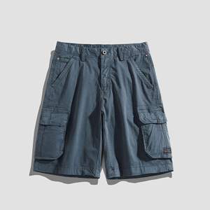 Shorts de sport décontractés pour hommes, en maille unie, taille mi-haute, extensibles et élastiques, pour la gym et la plage, qualité supérieure ODM - Product Image 4