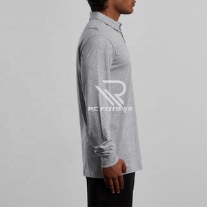 Polo de manga corta de poliéster con logotipo bordado personalizado, liso, para hombre, camiseta polo en blanco. - Product Image 5