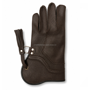 Guantes de Caza Unisex de Piel de Vaca de Doble Capa de 30 cm, Personalizables, de Alta Calidad, Duraderos, Antideslizantes y Ligeros, con Dedos Completos - Product Image 2