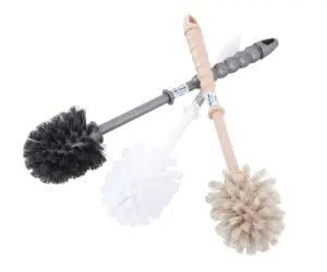 Toilet Brush Bowl Long Handle Plastic Replaceable Brush Head Household Cleaning Product Wholesale Economic