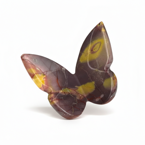 Mariposa voladora de cristal de alta calidad, jaspe mookaite con alas de piedra curativa, mariposa tallada en 3D y decoración para el hogar, mayorista - Product Image 2