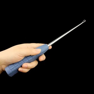 Cureta manual canulada hueca para disco intervertebral Ametrine Surgical AS-786, instrumentos ortopédicos médicos para placa espinal - Product Image 2