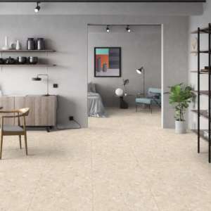 Carreaux de sol en porcelaine mate 600x1200mm, texture solide, adhésifs modernes, antidérapants, pour appartement et villa, épaisseur 8mm - Product Image 1