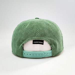 Gorra de Béisbol Aubreyrene, Elegante, Cómoda y Moderna, de Pana Verde, Ajustable, Estilo Casual, Hip Hop, Deportiva - Product Image 2