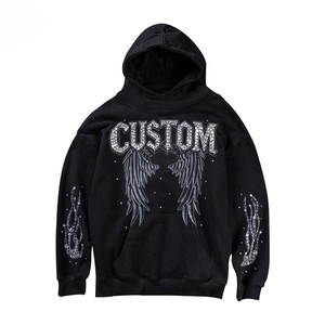 เสื้อฮู้ดดี้แบบหนาพิเศษสั่งทำได้ ขายส่งเสื้อฮู้ดดี้ผ้าฝ้ายฟลีซสำหรับแบรนด์สตรีทแวร์ รับผลิตแบรนด์ส่วนตัว จำนวนมาก - Product Image 4