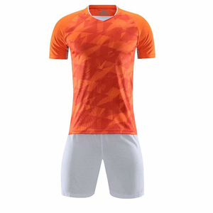 New Style Custom Football Uniform Half Sleeve Quick Dry Soccer Jerseys <b>Men</b> Women Athletic Wear Wholesale Pakistan Manufacturer - Product Image 5