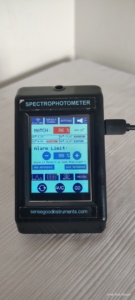 Sensegood Instruments Handheld Portable Color Spectrophotometer Colorimeter 400-700nm 1nm Resolution <b>28mm</b> Aperture Surface Color - Product Image 4