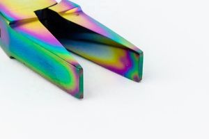 Alicates de Punta Plana Obexa, Material Compuesto y Acero Inoxidable, Serie Chroma, Uso Comercial, Suministros para la Fabricación de Joyería - Product Image 2