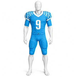 Meilleures ventes, dernier style, uniforme de football américain à séchage rapide, antibactérien, personnalisable pour adultes, ensembles à manches courtes - Product Image 6