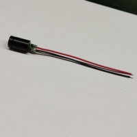 Nouveau module de diode laser rouge réglable Ismartlaser 635nm <10mW, faisceau elliptique de 10,75 mm de diamètre, 3V-3,5V, garantie 1 an, <50mA
