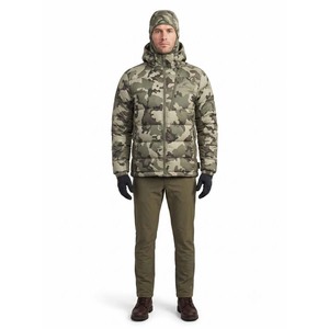 Chaqueta Acolchada de Camuflaje para Hombre, con Diseño de Diamantes, Resistente al Viento, para Caza en Invierno, Manga Larga - Product Image 1