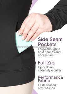 Vêtement de danse d'échauffement personnalisable unisexe pour adultes 2025, qualité supérieure, veste d'équipe de danse de cheerleading en nylon/polyester - Product Image 2