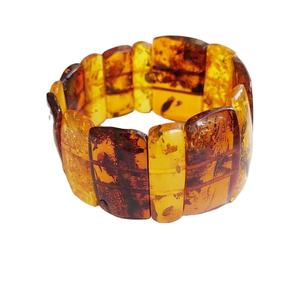 Nouveau design élégant de style rétro pour femmes, bracelet rond à gros grains en résine époxy, bracelet tendance et magnifique pour cadeau - Product Image 2