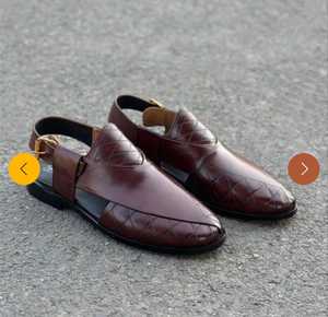 Nouvelles sandales Peshawari en cuir faites à la main pour hommes, à prix réduit et faible MOQ 2026 - Product Image 6