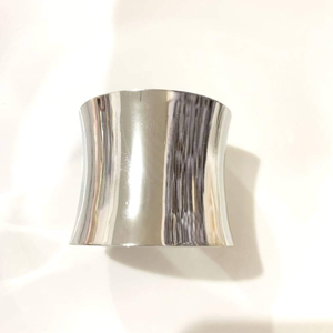 Stainless Steel Mirror Polished Handicraft Napkin <b>Ring</b>-Modern Classic Design Customizable Eco-Friendly Giveaways for Weddings - Product Image 3