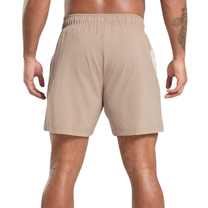 Pantalones Cortos Deportivos para Hombre, Ajustados, de 7 Pulgadas, Ligeros, para Gimnasio, Entrenamiento, Running, Fitness, Color Marrón Cemento y Gris Guijarro - Product Image 3