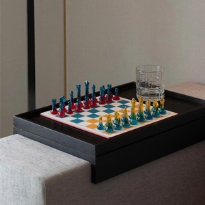 Belladec BI-WT1089 Handmade Resin <b>Chess</b> Board High Quality Artistic Customized Shape Renaissance Knight Design Sports Style - Product Image 1