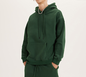 Sudadera con Capucha Bordada y Estampada Personalizada para Hombre, Estilo Old Money, 100% Algodón Felpa, Ropa de Invierno 2026 - Product Image 1
