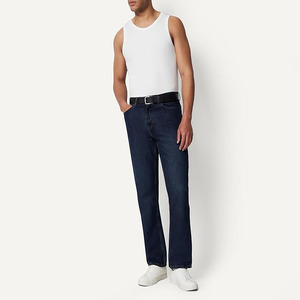 Débardeurs côtelés personnalisés avec logo, en coton, coupe ajustée, élastiques, pour hommes, grandes tailles, séchage rapide, pour entraînement musculaire - Product Image 5