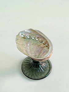 Wholesale Handmade Lightweight Reusable Easy Clean Glass Conch Shell Cocktail Glass Coastal Design Wedding <b>Beer</b> 20-100ml - Product Image 5