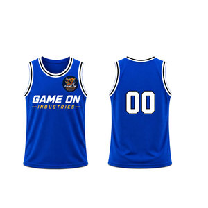 Camiseta de Baloncesto Casual Sublimada Personalizada, Talla Grande, Malla Transpirable, Protección UV, Secado Rápido, para Entrenamiento Deportivo en Equipo - Product Image 6