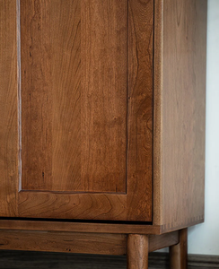 Meuble de rangement à chaussures en bois de style farmhouse à 5 niveaux avec portes à persiennes, étagères réglables, organisateur de chaussures convertible pour salon - Product Image 6