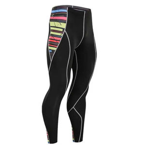 Conjuntos Deportivos de Compresión para Hombre con Logotipo Personalizado / Leggings Ajustados y Camisetas para Ejercicio, Venta al Por Mayor - Product Image 3