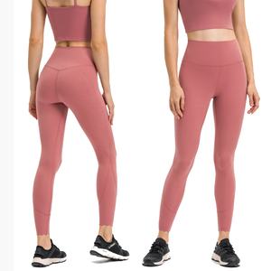 ชุดโยคะผู้หญิง 2 ชิ้น สำหรับฤดูใบไม้ร่วง/ฤดูหนาว ปี 2026 ไซส์พลัส เอวกลาง ยืดหยุ่นได้ ระบายอากาศดี เป็นมิตรกับสิ่งแวดล้อม ผลิตจากผ้าสแปนเด็กซ์/โพลีเอสเตอร์ - Product Image 3