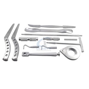 Ensemble d'instruments pour prothèse bipolaire en acier inoxydable, outils chirurgicaux orthopédiques manuels, dispositif médical de classe I, réutilisable - Product Image 3