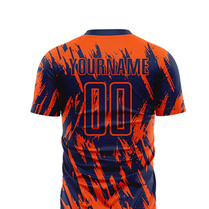 Ensemble maillot et short de football sur mesure de qualité supérieure, en polyester, pour équipes sportives adultes. - Product Image 5