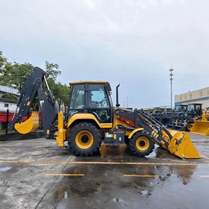 Suministro Directo de Fábrica, Retroexcavadora XC8 S3580, Cargadora de Ruedas con Capacidad de Carga Nominal de 3.5 Toneladas, Excavadora Multifunción con Motor Diésel PLC - Product Image 4