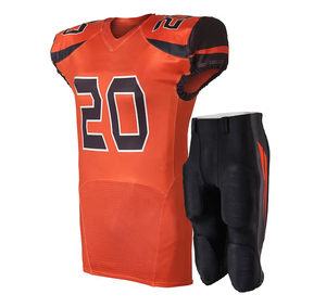 Uniforme de football américain en Spandex/Polyester, grande taille, manches courtes, haute qualité, prix bas, 2026, personnalisé par sublimation - Product Image 3
