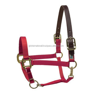 Correa de nailon Para Caballo, brida para caballo, alta comodidad, alta calidad, cómodo cabestro de nailon Para Caballo con herrajes de acero inoxidable - Product Image 6