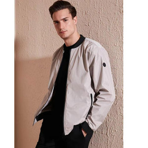 Men Fashion Outdoor Bomber <b>Jacket</b> Casual Style Outerwear Wholesale Long Sleeve Zipper Men Bomber <b>Jacket</b> - Product Image 5
