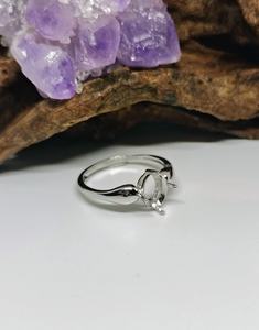 Anillo de Plata de Ley 925 Sólida con Engaste Ovalado para Piedra, Semimontura, Ecológico, de Alta Calidad para Mujer, Nueva Llegada - Product Image 3