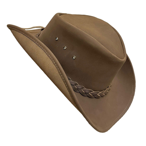 Sombreros de Vaquero Hechos a Mano en Cuero Genuino, Diseño de Alta Calidad con Personalización, Sombreros al por Mayor para Hombre - Product Image 3