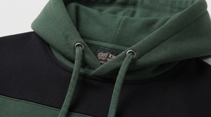 Sudadera con Capucha para Hombre, Personalizable con Logotipo OEM, Invierno, Alta Calidad, 350g, Diseño Gráfico en Bloques de Color, Felpa, para Exteriores, Fabricación al por Mayor - Product Image 3