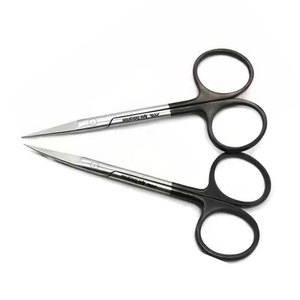 Tijeras Micro Iris de Doble Curvatura TC de Alta Calidad, Rectas y Curvas, de Acero Inoxidable, con Hojas Afiladas, Instrumento Quirúrgico de Precisión - Product Image 3