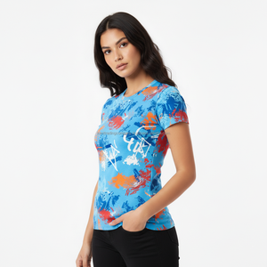 All Over Print 180gsm 100% Cotton TShirt Custom Full Sublimation Style <b>Graphic</b> <b>Tee</b> Men Plain Blank Tshirt Manufacturer Wholesale - Product Image 6