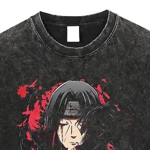 Camiseta Oversize de Algodón con Hombros Caídos y Lavado Ácido para Hombre al por Mayor, Estilo Casual Urbano, con Logotipo Personalizado, Camisetas de Alto Gramaje y Resistentes - Product Image 5