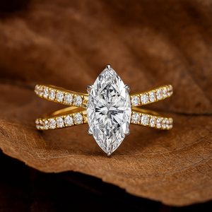 Nouvelle mode 1.00 ct solitaire bague de fiançailles 14K or massif taille brillant ovale diamant IGI certifié mariage personnalisable - Product Image 3