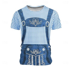 Pantalones cortos bávaros Lederhosen al por mayor, ¡Gran oferta! Disfraz bávaro alemán unisex que incluye pantalones cortos Lederhosen de estilo urbano. - Product Image 2