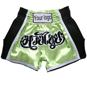 Pantalones Cortos de Muay Thai de Poliéster/Nylon de Alta Calidad, los Más Vendidos del 2026, OEM, Venta al Por Mayor, Color Personalizado, Unisex, Elásticos y Duraderos - Product Image 1