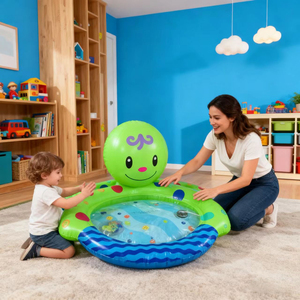 <span class=keywords><strong>Tapis</strong></span> de jeu gonflable pieuvre, <span class=keywords><strong>tapis</strong></span> aquatique gonflable pour bébés pour le temps sur le ventre - Product Image 3