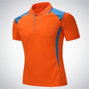 Camiseta de Punto de Manga Corta para Hombre, Transpirable, Corte Regular, Diseño con Bloques de Color Verde Marino - Product Image 4