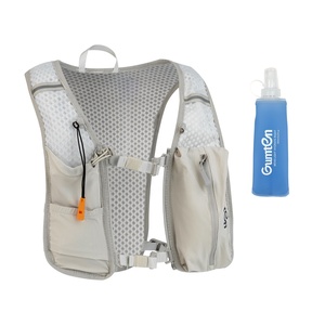 Chaleco de <span class=keywords><strong>Running</strong></span> Gumten para Mujer y Hombre con Botella de Agua de 250 ml, Chaleco de Hidratación para Correr, <span class=keywords><strong>Accesorios</strong></span> para Maratón - Product Image 3